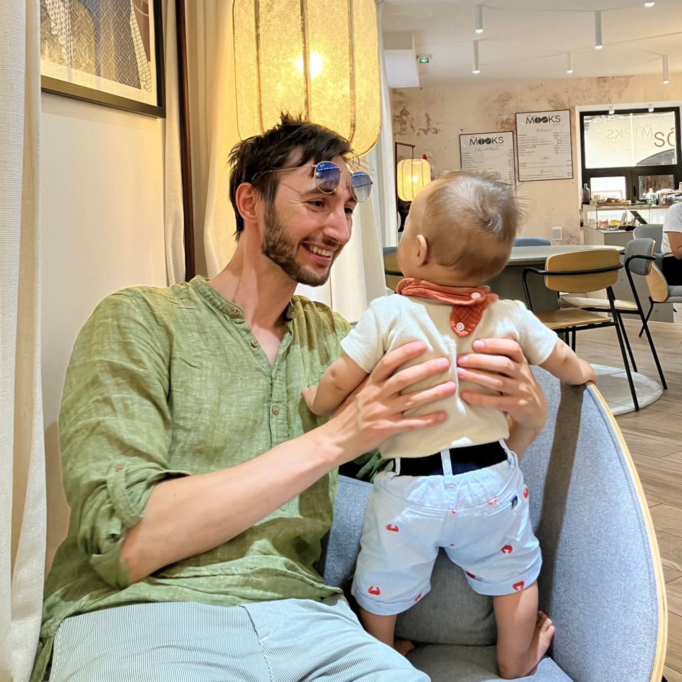 Élie and his son